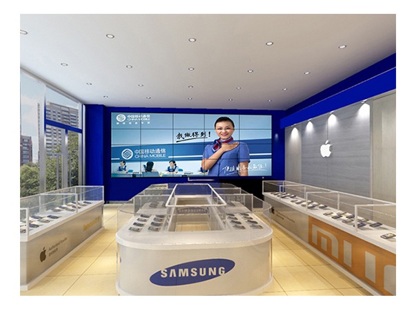 55 inch LCD splicing screen 3.5mm low brightness