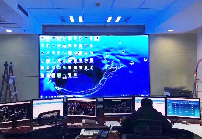 Indoor P4 full-color LED display screen